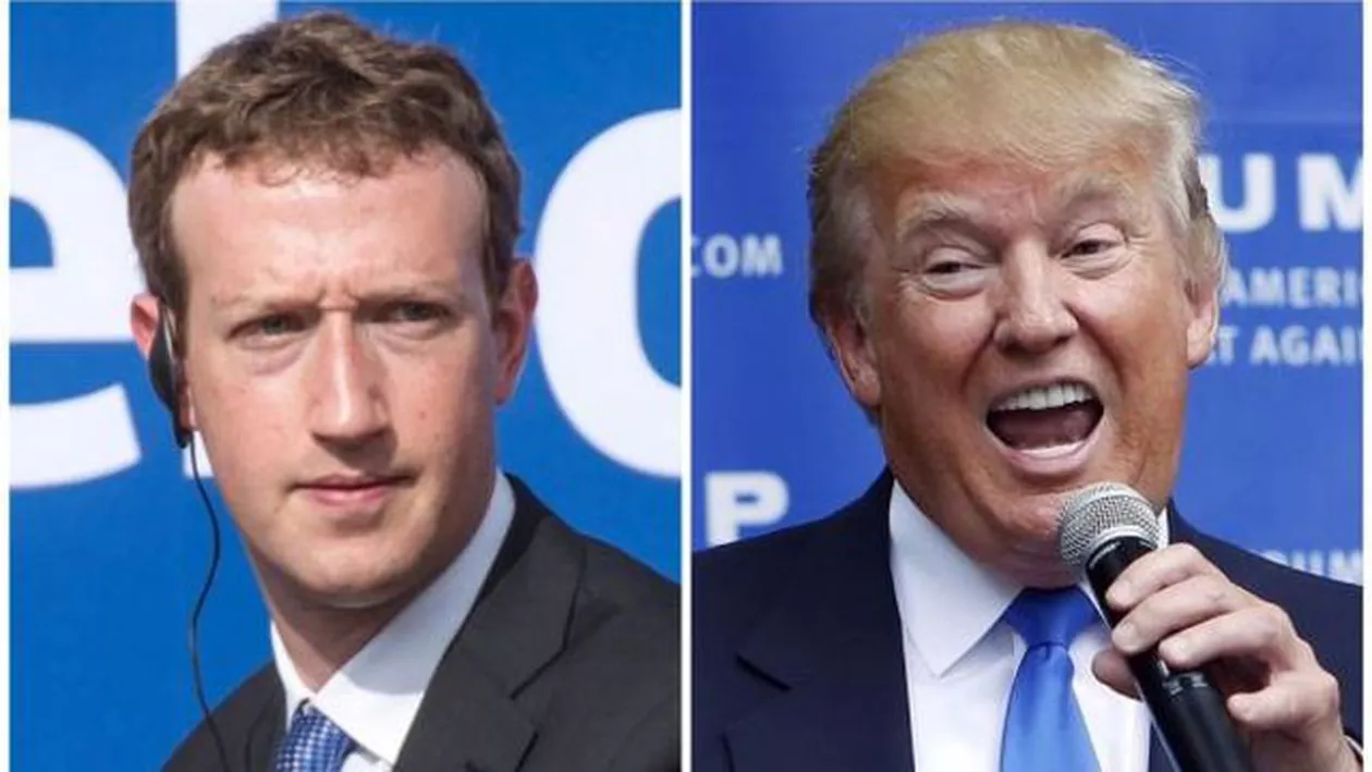 Contul de Facebook al lui Donald Trump urmează să fie șters, după ce Mark Zuckerberg a pierdut un pariu nebun (FOTO)