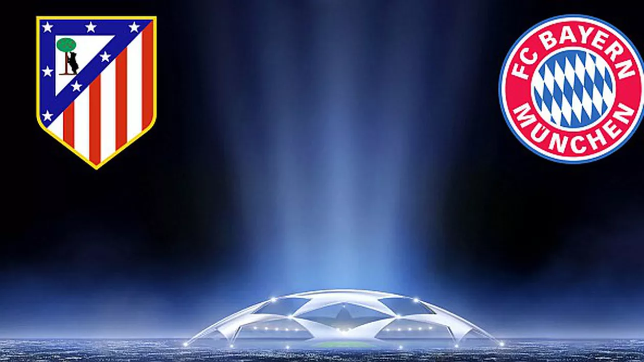 Duelul giganţilor în Champions League: Atletico Madrid – Bayern Munchen! Vezi PARIUL ZILEI de la STANLEYBET!