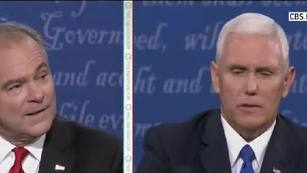 Dezbatere între secunzii lui Hillary Clinton şi Donald Trump: Tim Kaine şi Mike Pence s-au atacat fără rezerve (VIDEO)