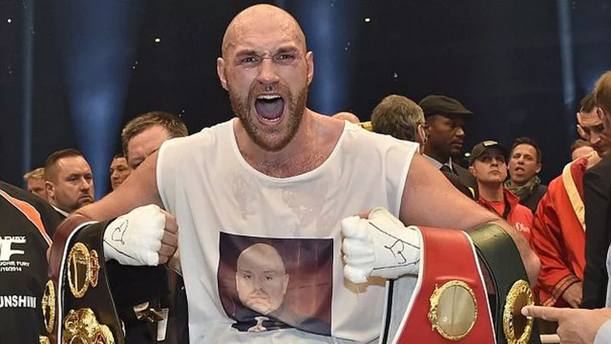 Tyson Fury a anunțat că renunță la titlurile de campion mondial