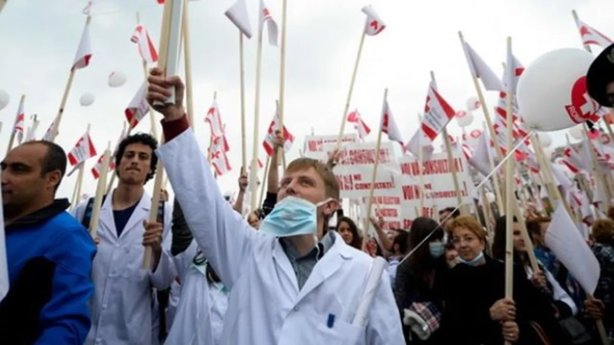 Medicii își vor întrerupe temporaractivitatea, în semn de protest. Când va avea loc manifestația