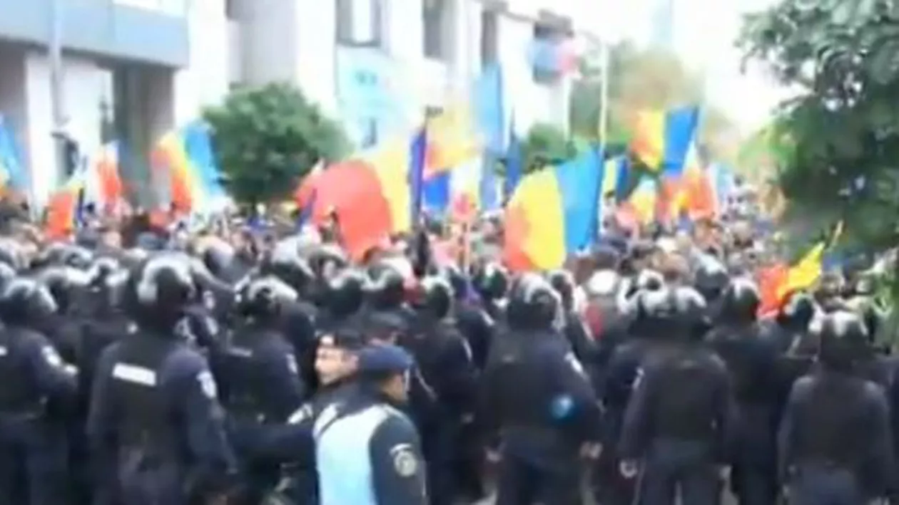 Primăria Capitalei reacționează în urma incidentelor de la mitingul unioniștilor: Jandarmeria nu se consultă cu Primăria la intervenții 