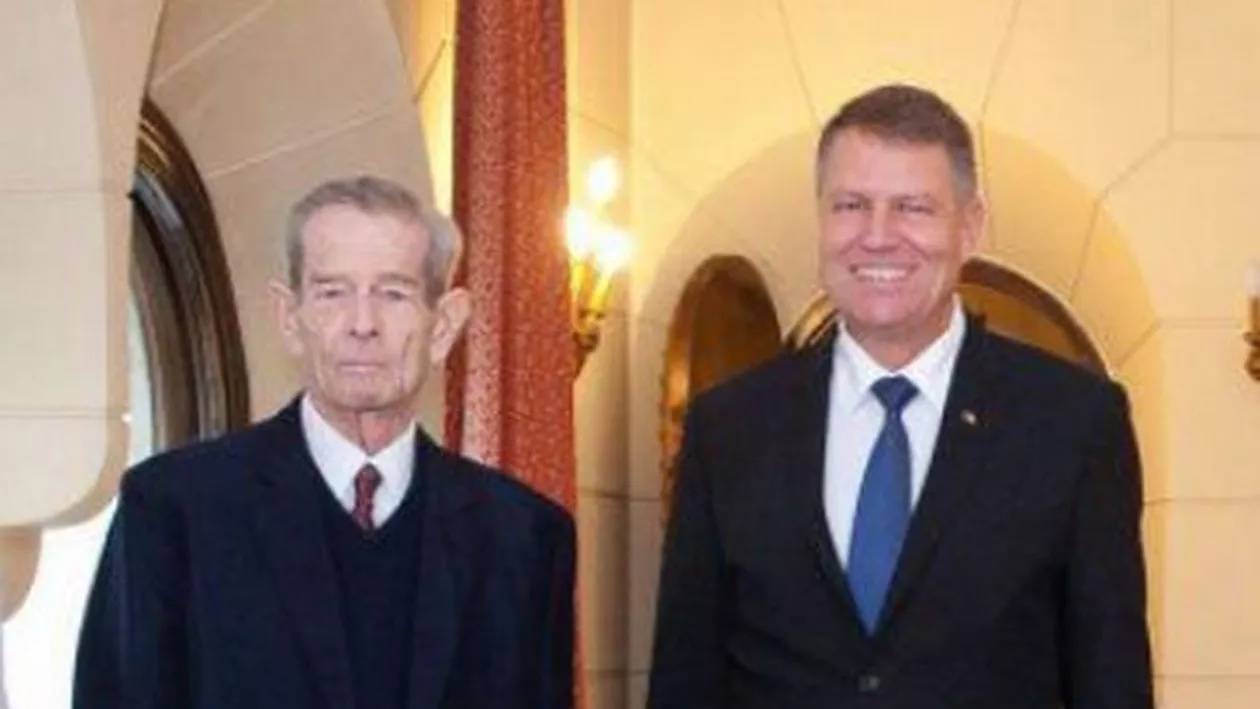 Iohannis, mesaj pentru regele Mihai, la aniversarea a 95 de ani: Sunteţi un simbol pentru români