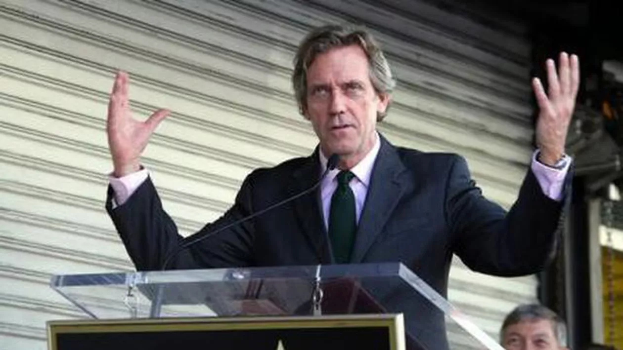 Actorul Hugh Laurie din Dr. House a primit o stea la Hollywood (FOTO, VIDEO)