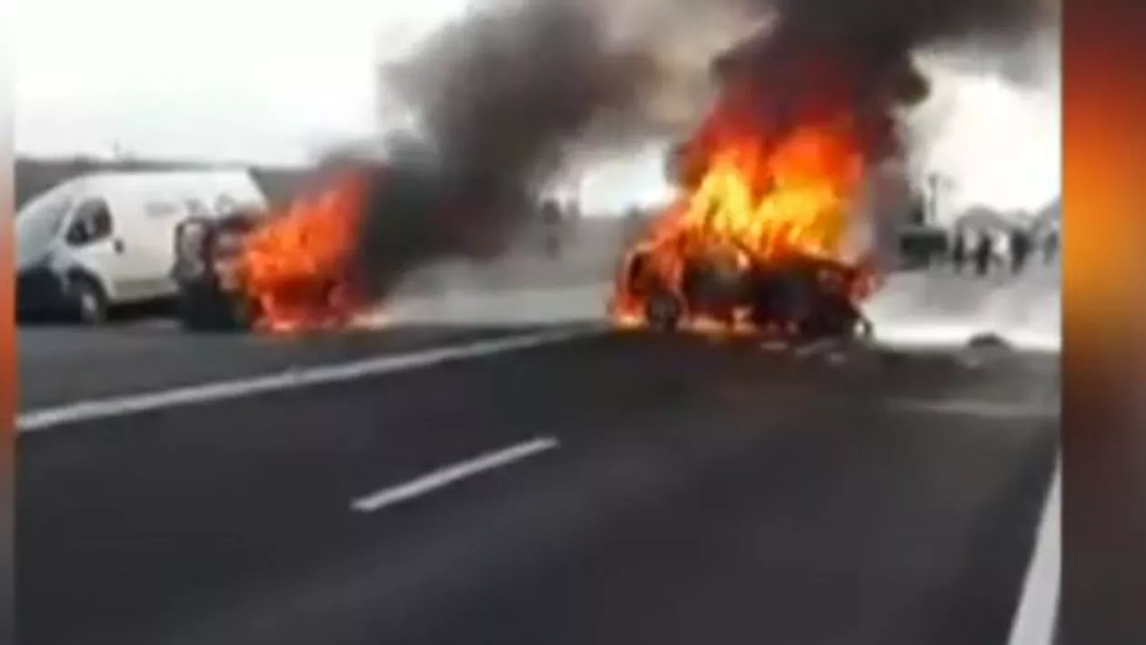 Au apărut noi imagini de la tragedia din Giurgiu, în care patru oameni au ars de vii (VIDEO)