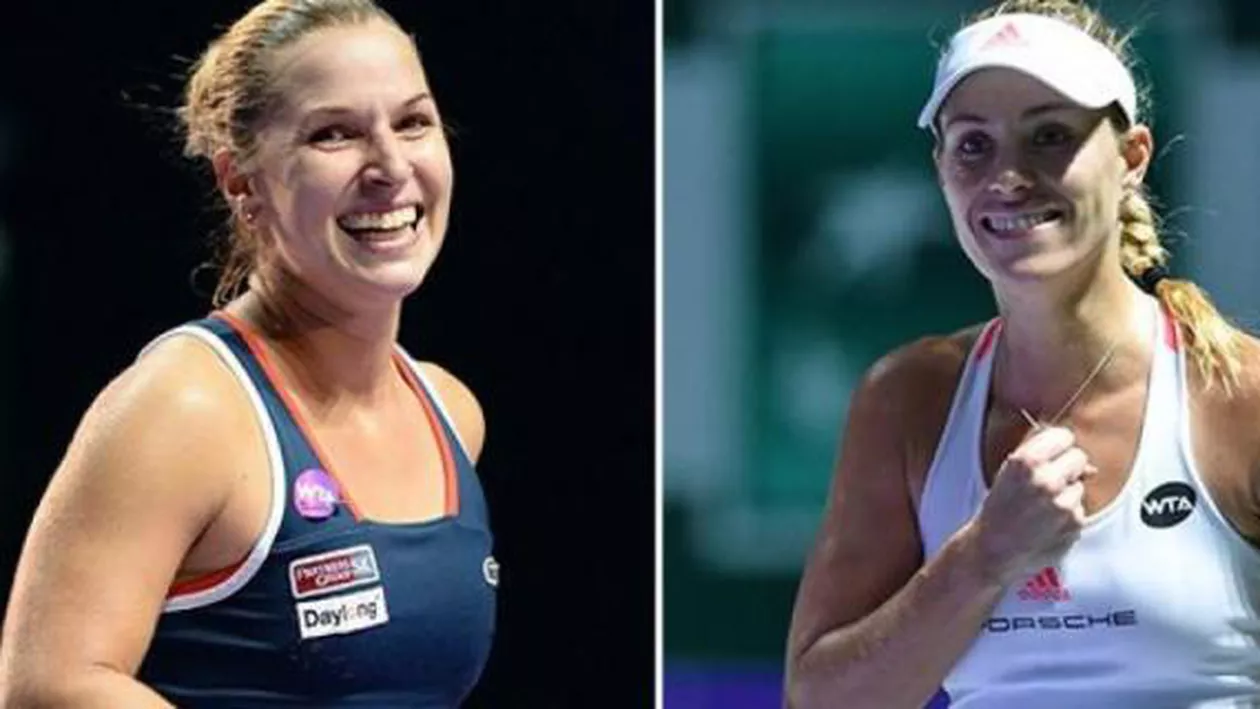 Finală inedită la Turneul Campioanelor de la Singapore. Kerber și Cibulkova se bat pentru cel mai râvnit trofeu al anului