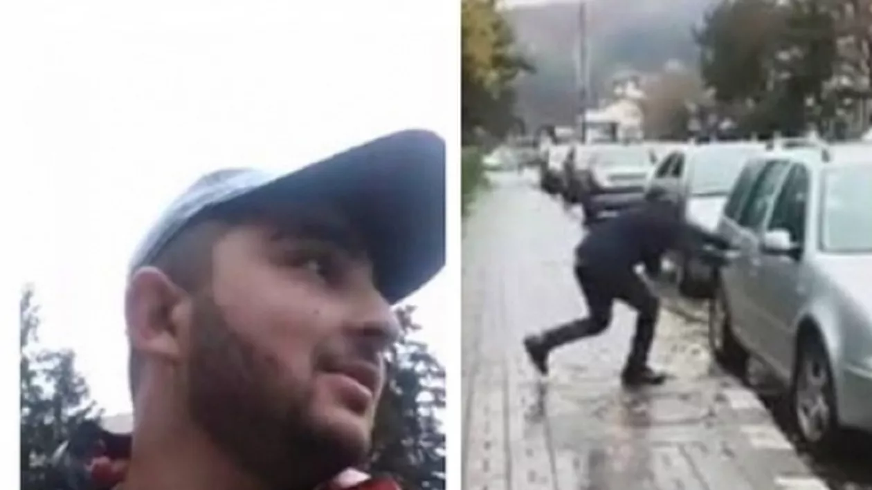Îmaginile zilei: Doi tineri s-au filmat live pe Facebook în timp ce spărgeau o mașină. Poliția încearcă să afle dacă totul a fost o farsă (VIDEO)