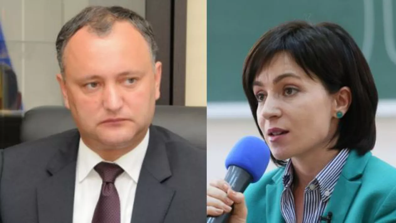 TUPEU: Igor DODON e convins că a câştigat alegerile în  Moldova şi susţine că autorităţile au împiedicat oamenii să voteze în Rusia. Maia SANDU acuză organizarea scrutinului