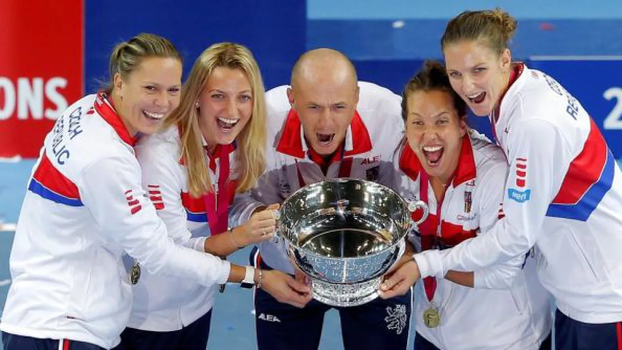 Cehia a câștigat Fed Cup: Este a cincea victorie în șase ani pentru cehoaice în competiția de tenis pe naționale
