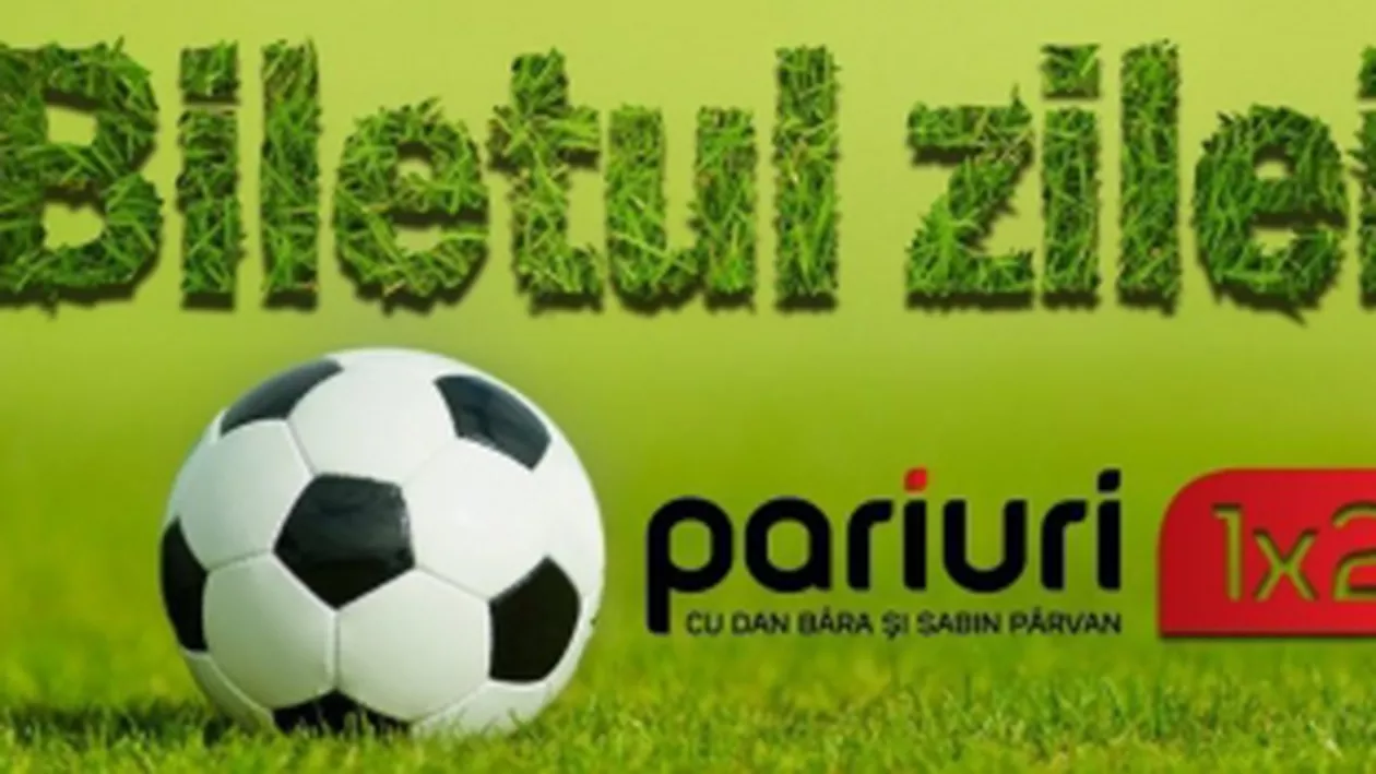 Oferta de pariere ”subțire” nu ne sperie: Pronosticurile câștigătoare sunt diseară, la ”UN PONT PE ZI”