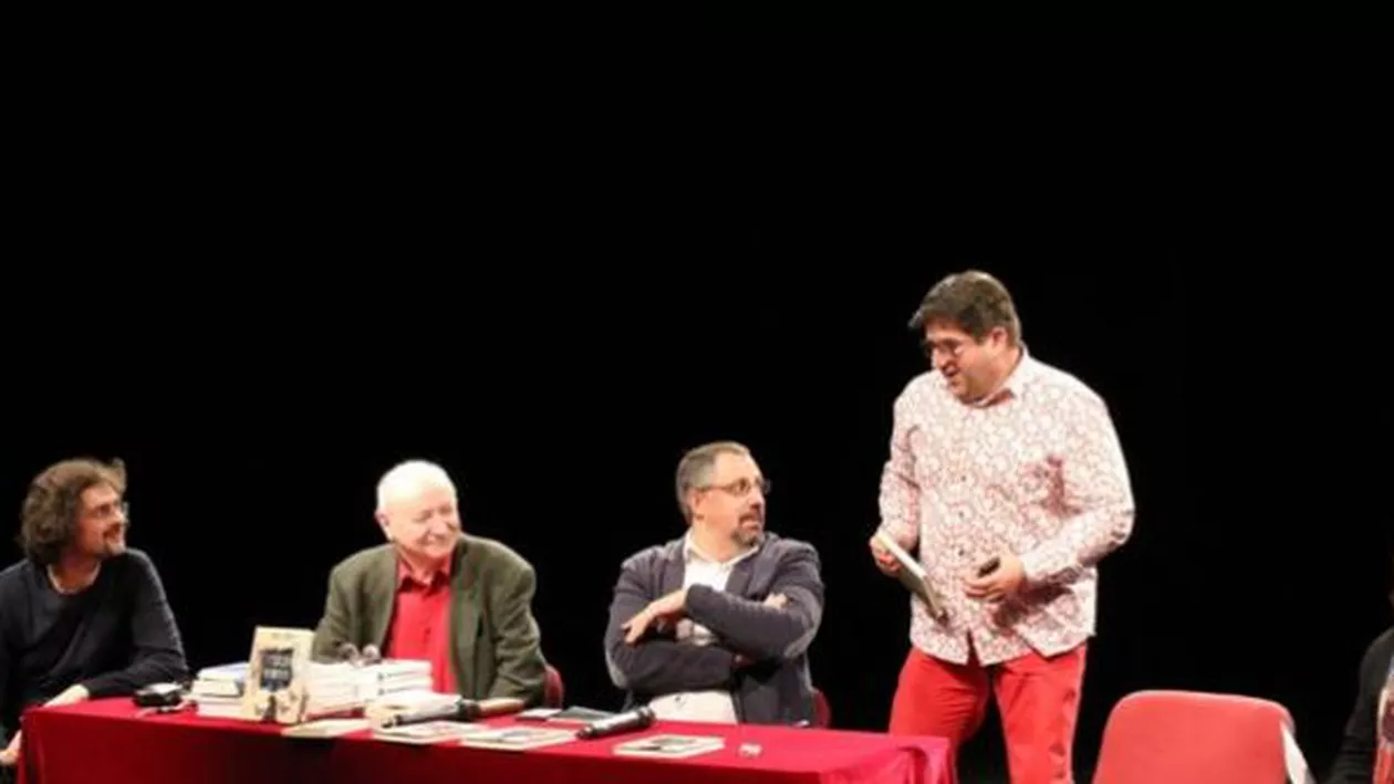 Seară literară bilingvă cu Dan Lungu la Național. „Sub toată vorbăraia aia se ascunde iadul”