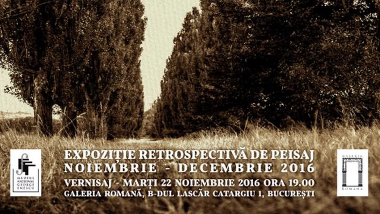 Vernisajul expoziției retrospective de peisaj " Tescani 40". Evenimentul are loc, marți, la Galeria Romană (FOTO)