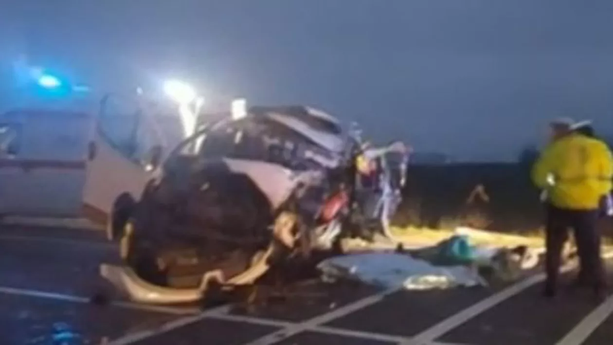 Încă o tragedie pe drumurile din România. Patru oameni au murit și patru au fost grav răniți într-un accident produs pe DN2 (VIDEO)