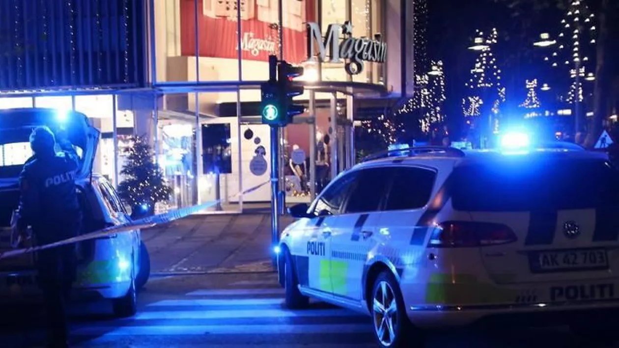 ATAC ARMAT într-un mall din Copenhaga (FOTO)
