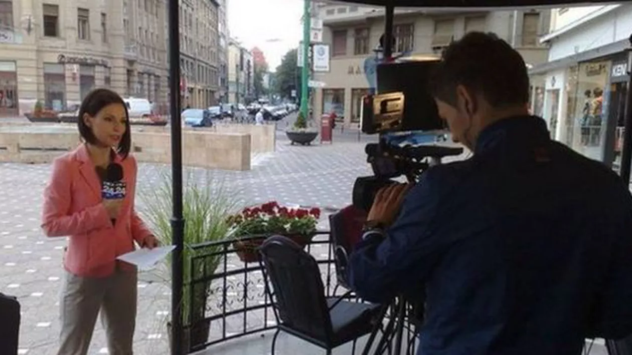 Jurnalistă Digi 24, prădată de hoți in timpul transmisiunii live