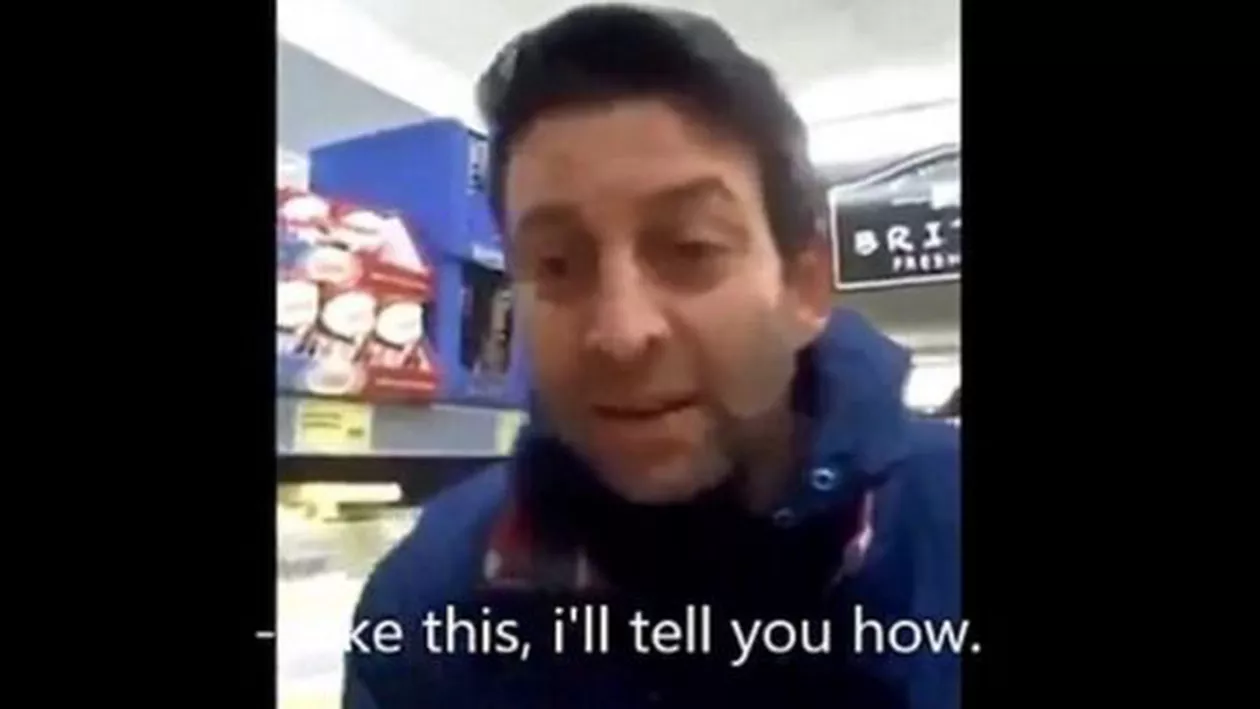 Încă doi români ne-au făcut de râs peste hotare. Ei s-au filmat în timp ce dădeau lecții despre cum se fură din magazine. Clipul a apărut și în Daily Mail (VIDEO)