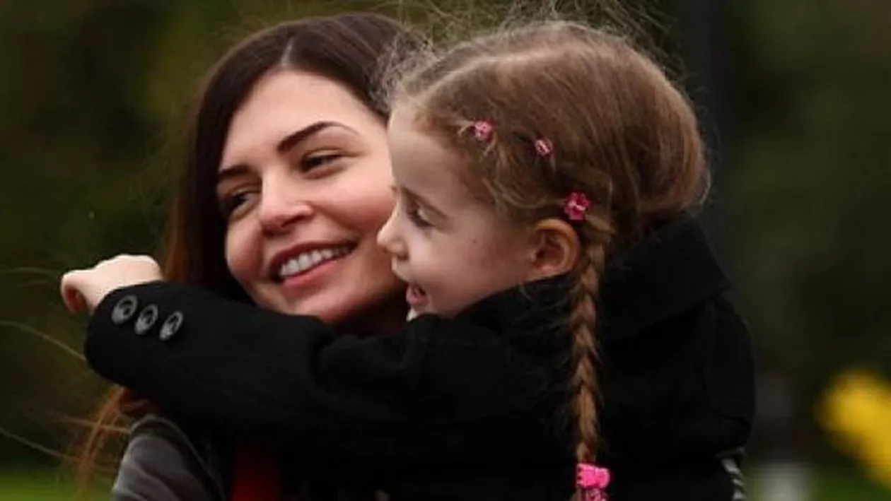 Irina Columbeanu, MODEL la doar 9 ani: Îi calcă pe urme mamei sale!
