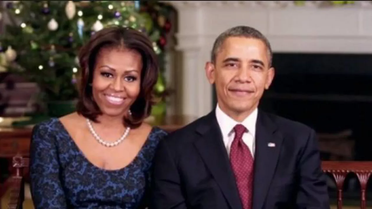 ULTIMUL CRĂCIUN LA CASA ALBĂ: Michelle Obama și-a lăsat amprenta în decorarea bradului (FOTO)