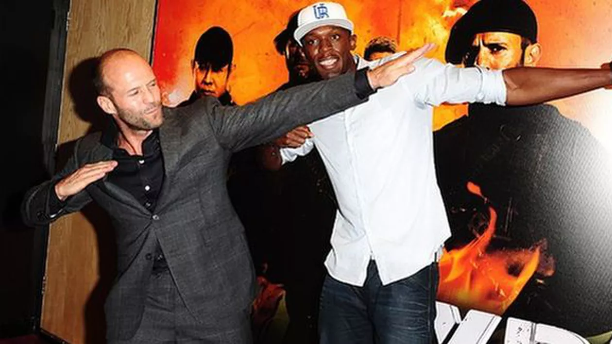 Usain Bolt ÎN COMPETIȚIE cu Jason Statham! Atletul ar putea lua locul actorului în următorul film "The Transporter"