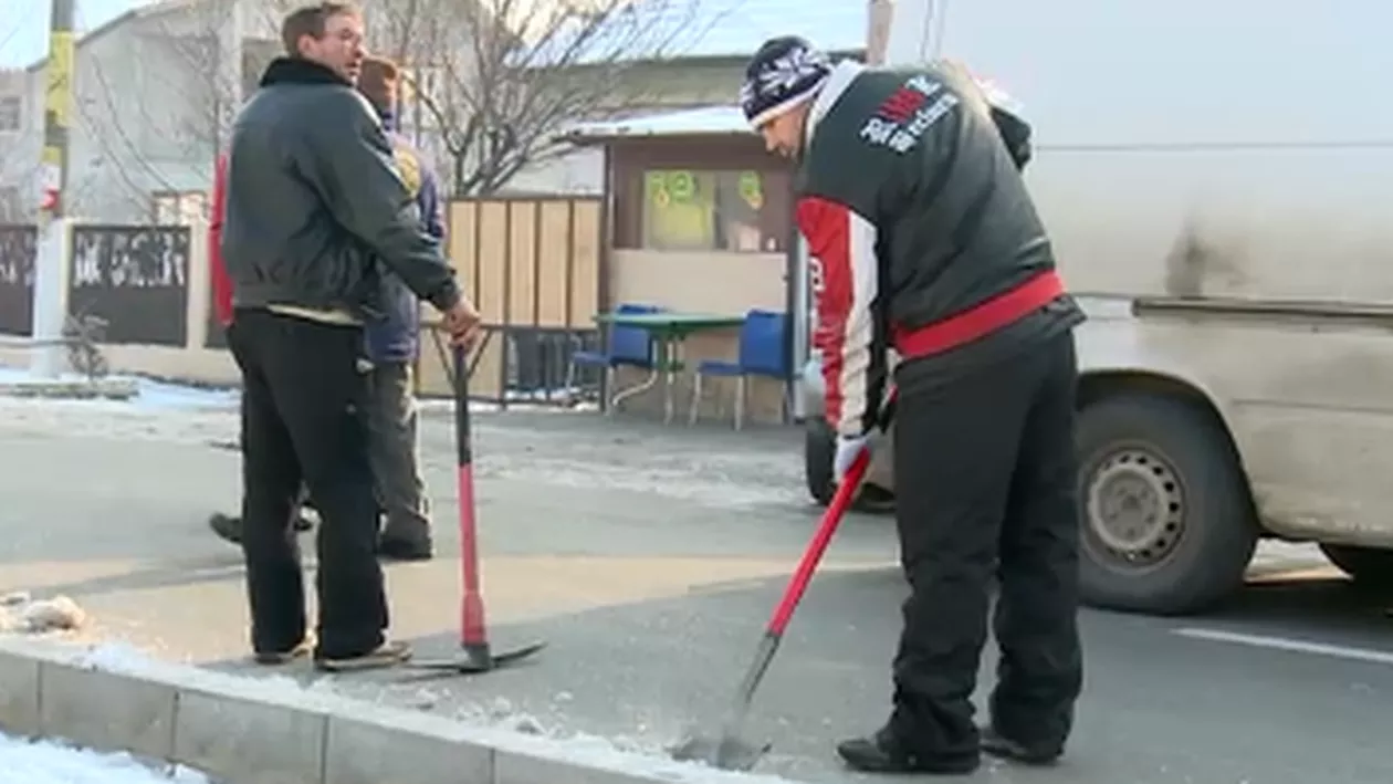 Locuitori din Deveselu, obligați la muncă în folosul comunității