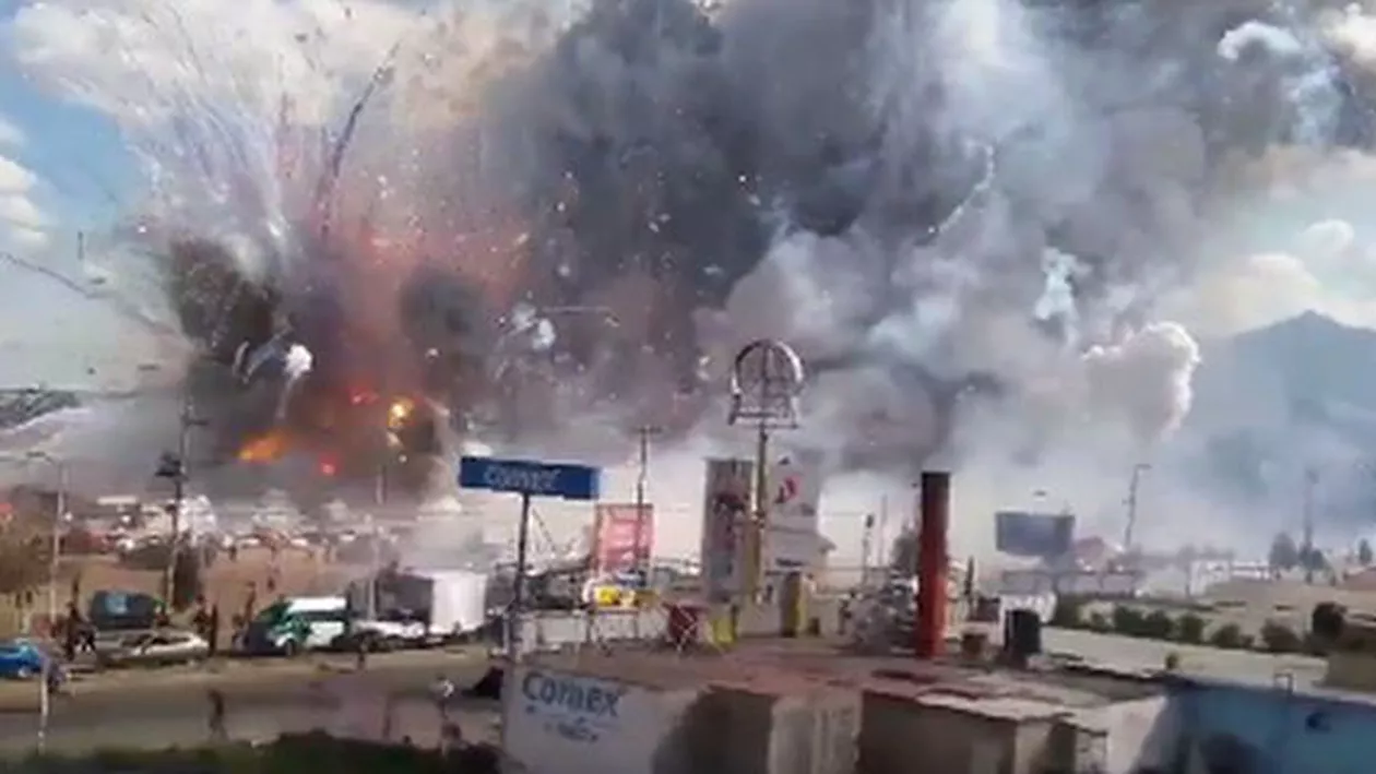 Tragedie în prag de Sărbători. EXPLOZIE în piața de artificii: Zeci de morți și peste 70 de răniți (FOTO + VIDEO)