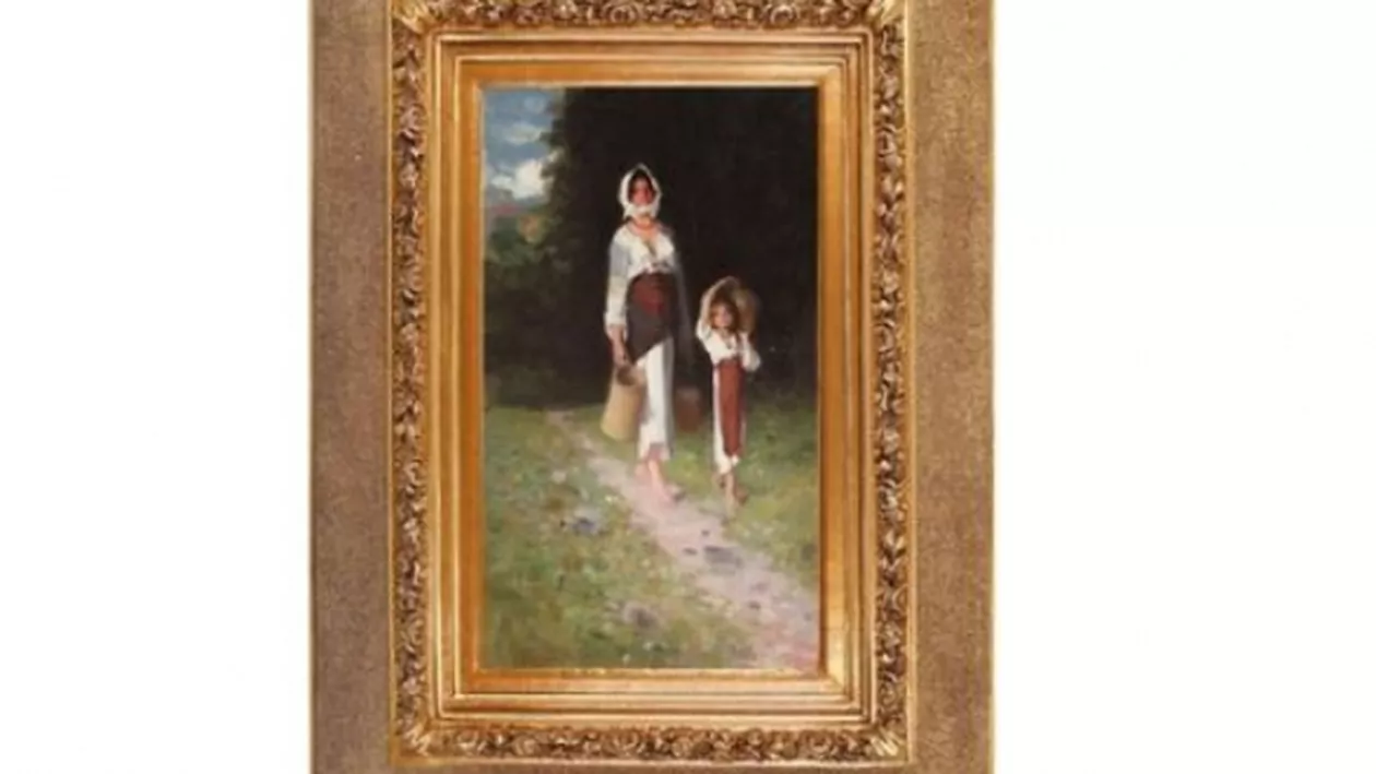 Tabloul "Țărăncuțe" al lui Nicolae Grigorescu, cumpărat la un PREȚ RECORD