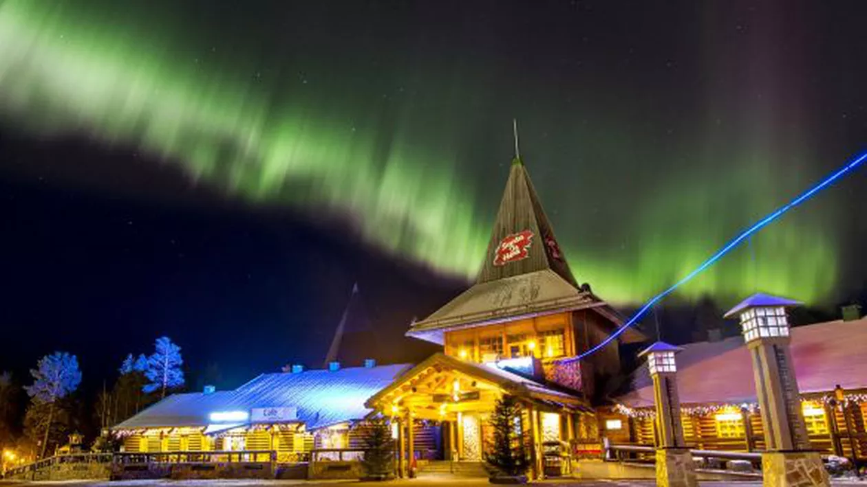 PEISAJE UNICE din TĂRÂMUL LUI MOȘ CRĂCIUN. Finlandezii se așteaptă la un număr record de turiști în Laponia (VIDEO)