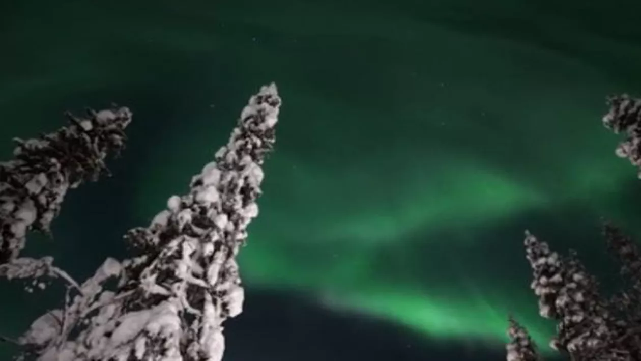 Imagini spectaculoase din natură: Aurore boreale filmate pe cerul Finlandei (VIDEO)