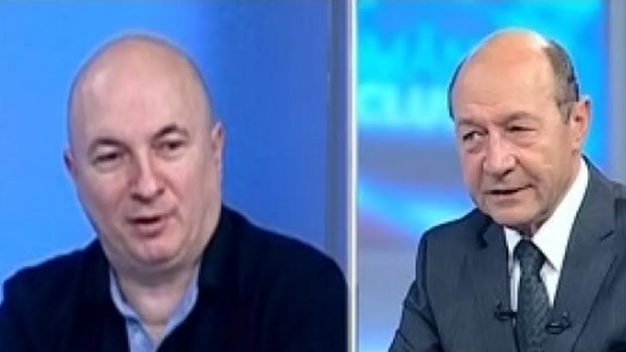 "Luați-l pe acest pitic mai chel ca mine". Băsescu și Codrin Ștefănescu, SCANDAL DE PROPORȚII în DIRECT, la TV!