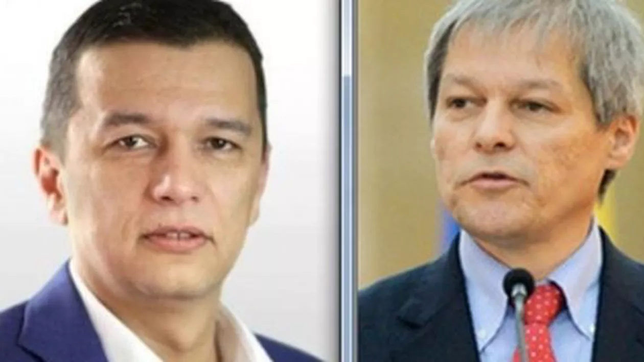 Sorin GRINDEANU și Dacian CIOLOȘ, prima întrevedere la Palatul Victoria