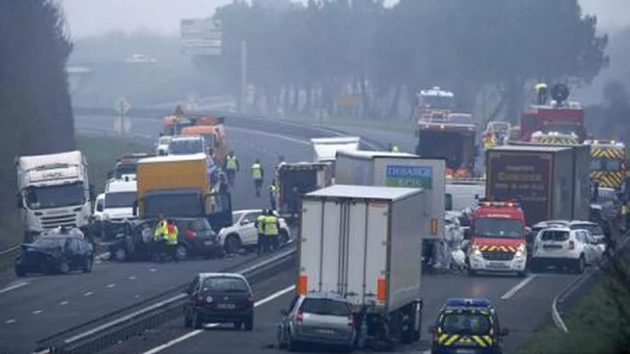 Accident de autocar în Franța, soldat cu 5 morți și 27 de răniți (FOTO)