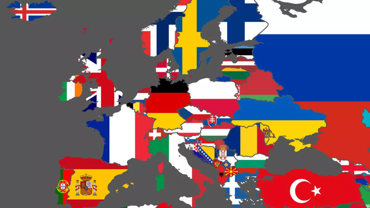 Europa văzută în mai multe moduri. COLECȚIA DE HĂRȚI care vă va surprinde (FOTO)