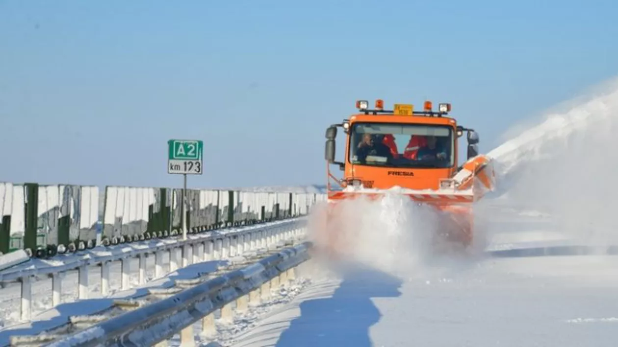 Autostrada A2, închisă pe ambele sensuri