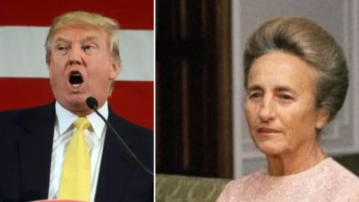 "LINIȘTE, LINIȘTE!". Donald TRUMP, DISCURS SIMILAR cu cel al Elenei CEAUȘESCU (VIDEO)