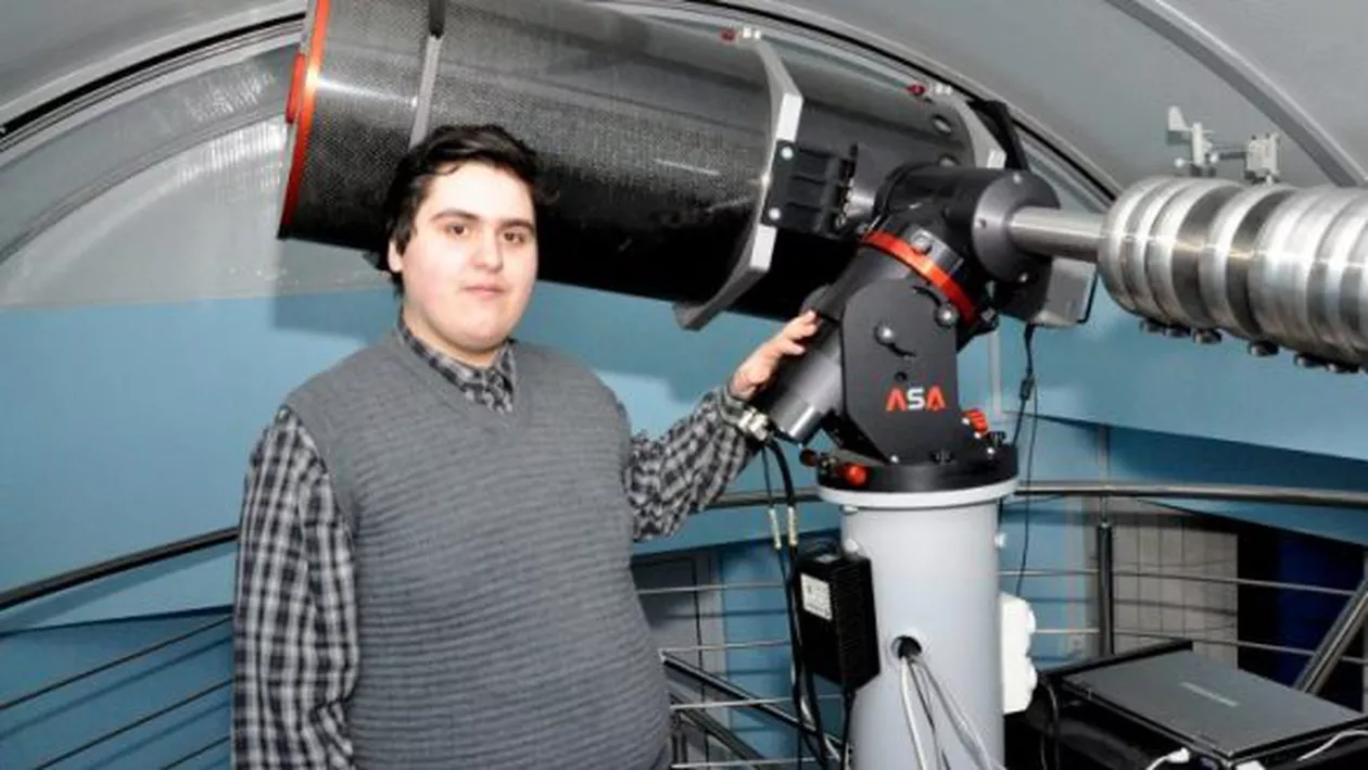 Un liceean de 16 ani pune Galațiul pe harta cerească