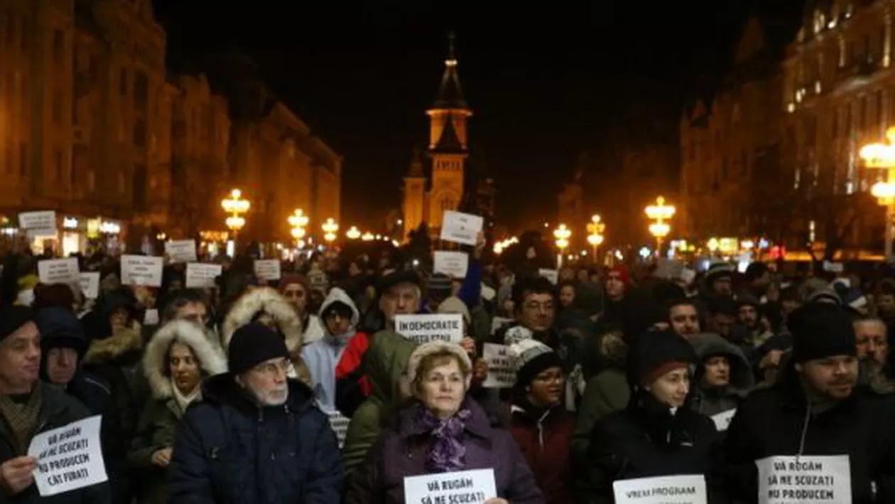 Un fost jurnalist de la BBC prezent la PROTESTELE din România (FOTO)