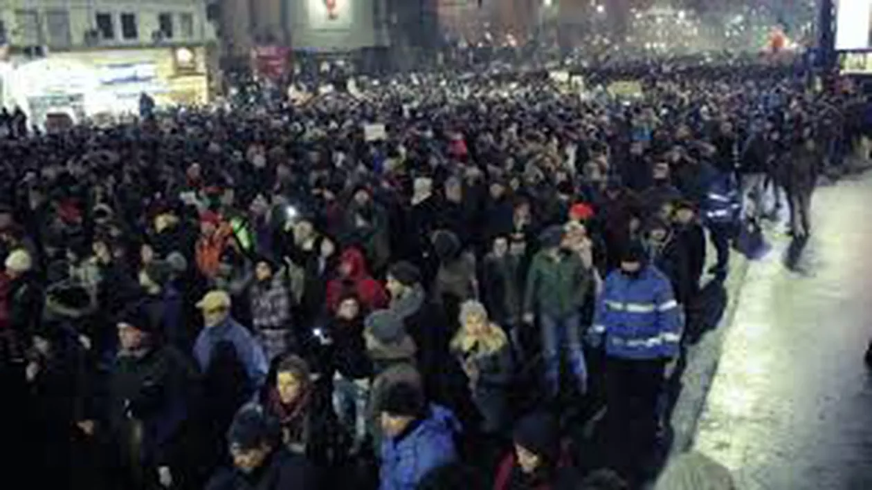 Cazare GRATUITĂ pentru protestatarii din provincie care vin la manifestațiile din Capitală