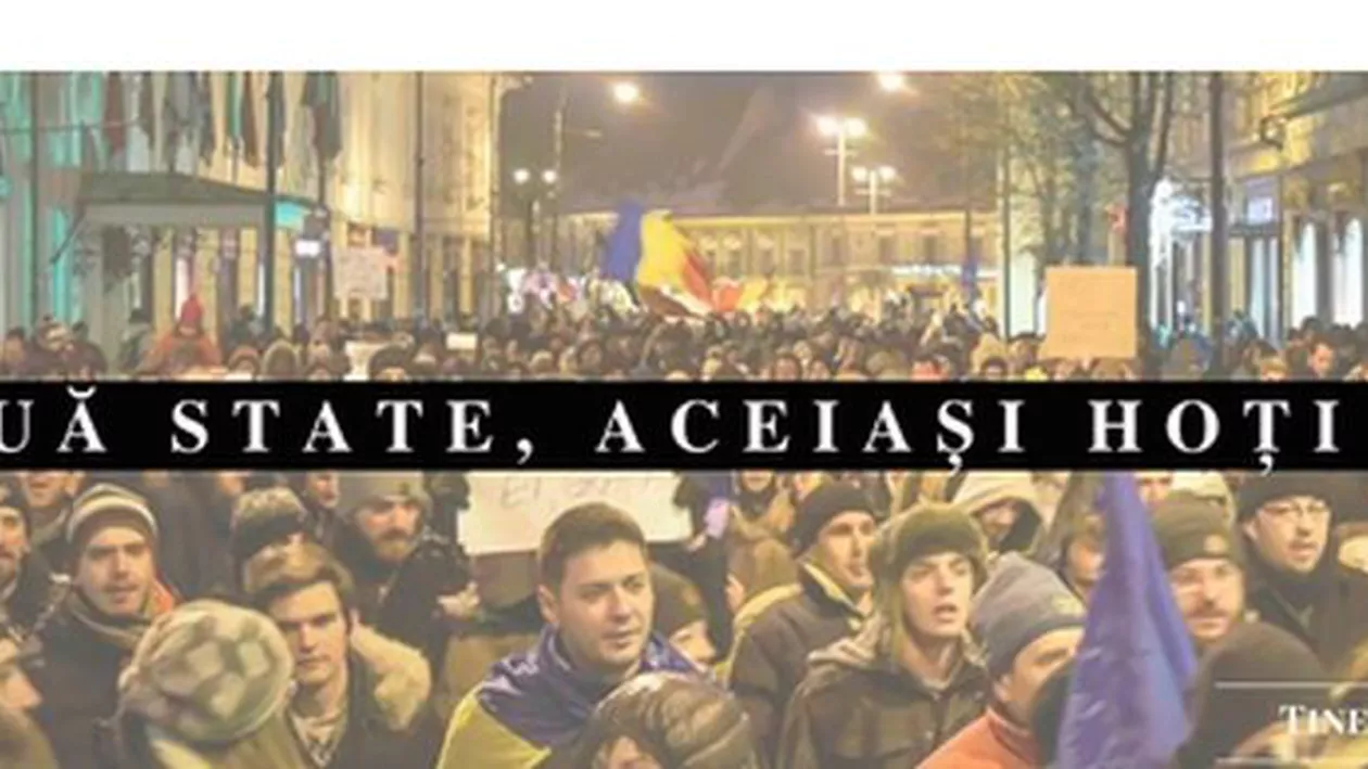„Două state, aceiaşi hoţi!” Manifestații la Chișinău în semn de solidaritate cu românii care au ieșit în stradă să apere justiția (FOTO)