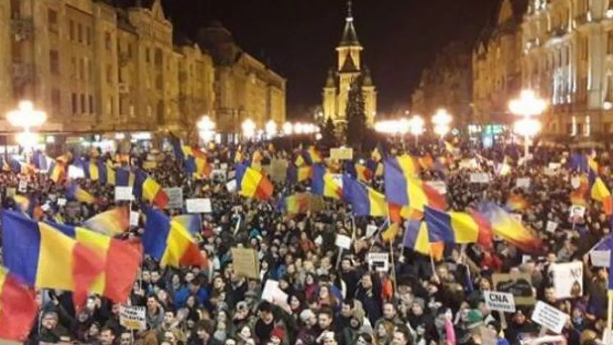 Noua Proclamaţie de la Timişoara, susținută în stradă de 40.000 de oameni. Punctul 8: Fără penali în demnitățile publice!