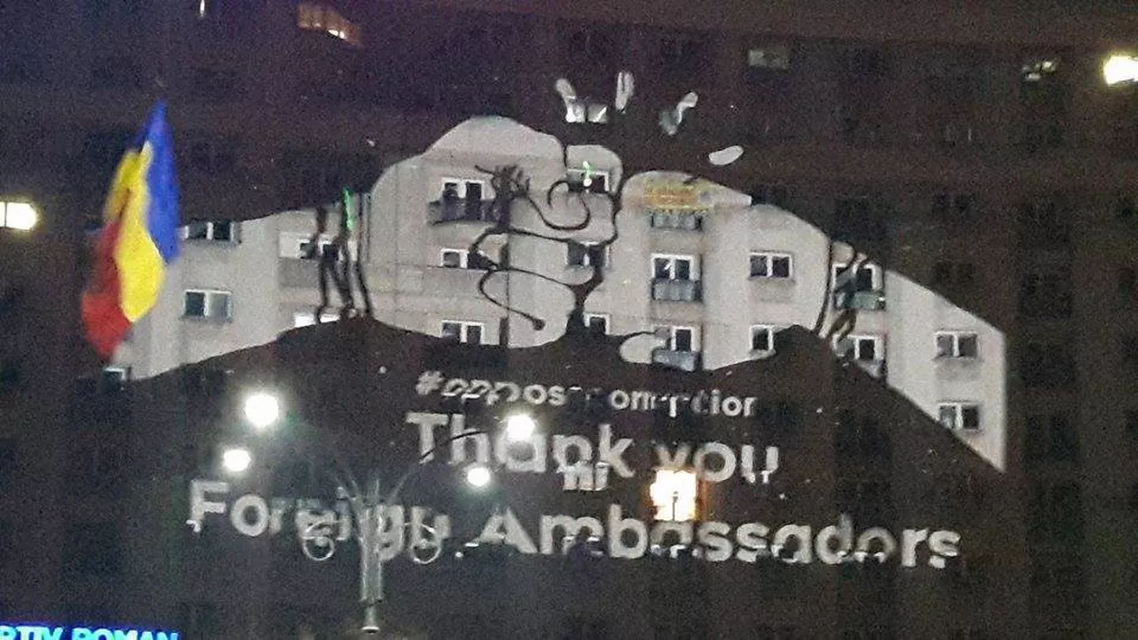 Schimb de mesaje între protestatari și ambasadori: Care a fost răspunsul reprezentanței diplomatice a Belgiei pentru românii din Piața Victoriei (FOTO)