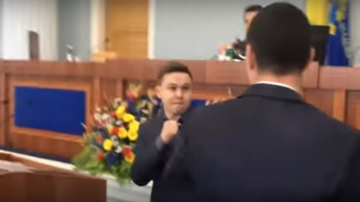 Bătaie în Parlamentul Ucrainei! De la ce a pornit totul. SCENE ȘOCANTE (VIDEO)