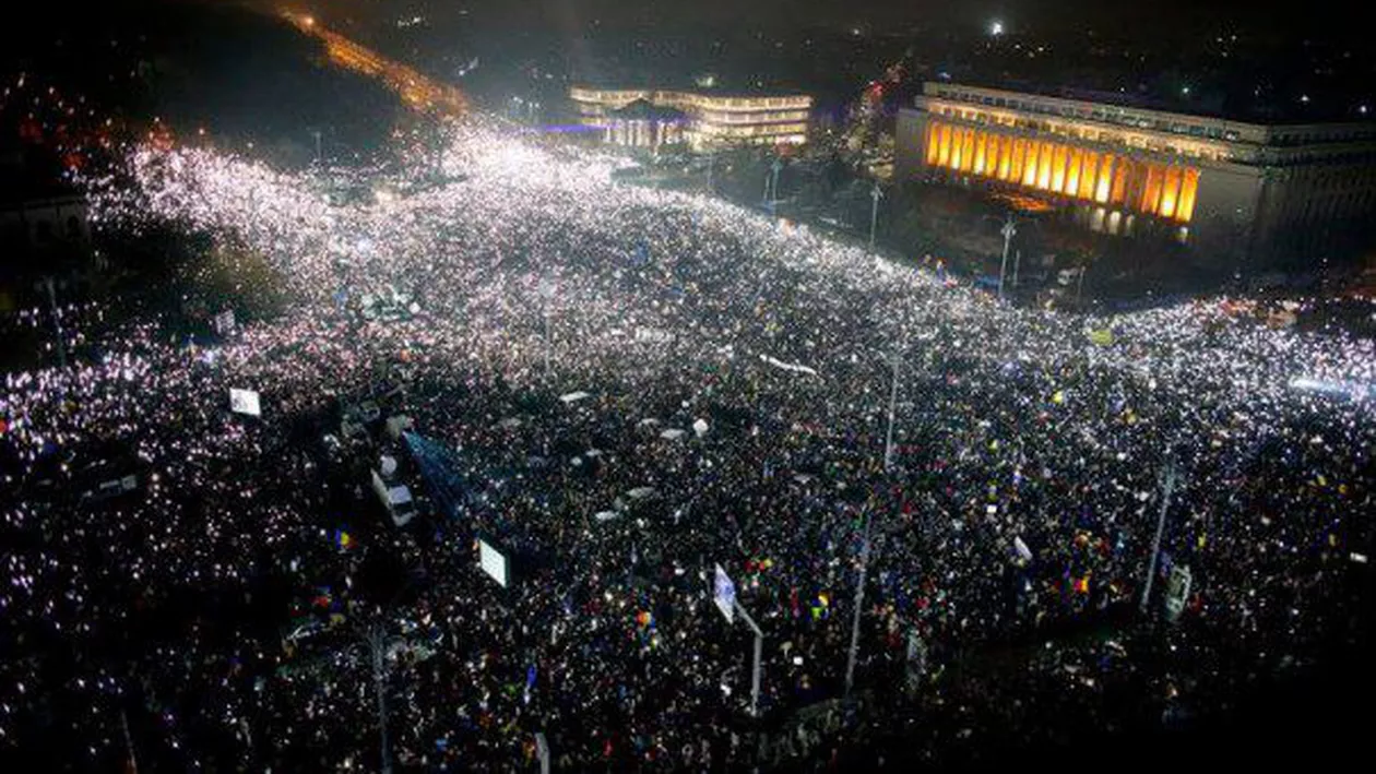 Românii nu se lasă: Peste un milion  de oameni sunt așteptați la protest duminică, în Piața Victoriei