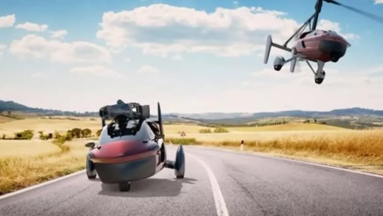 Mașina zburătoare, fabricată în serie. Din 2018, intră și pe piața europeană (VIDEO)