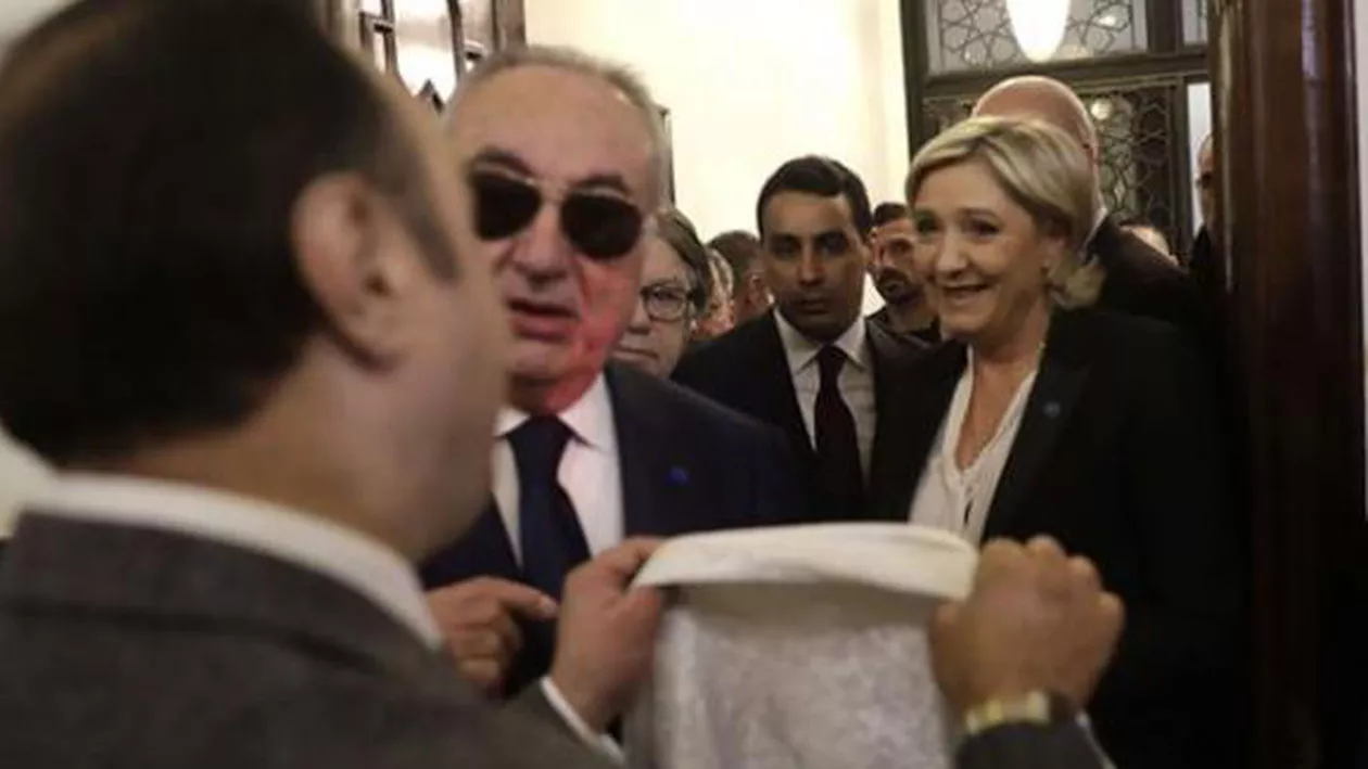 Marine Le Pen a refuzat să poarte vălul islamic la întâlnirea cu marele muftiu la Beirut: Nu am vreun motiv să... (VIDEO)