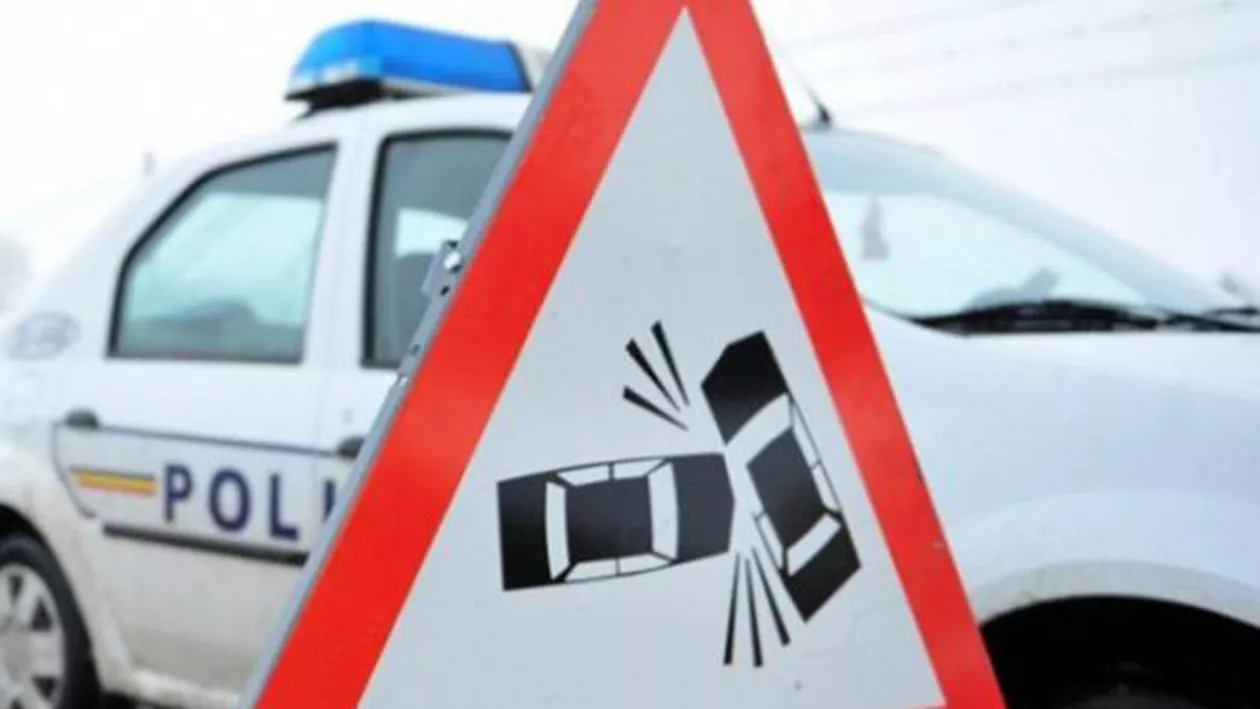Accident grav pe DN 1: Un bărbat a murit, un altul a fost preluat de un elicopter SMURD