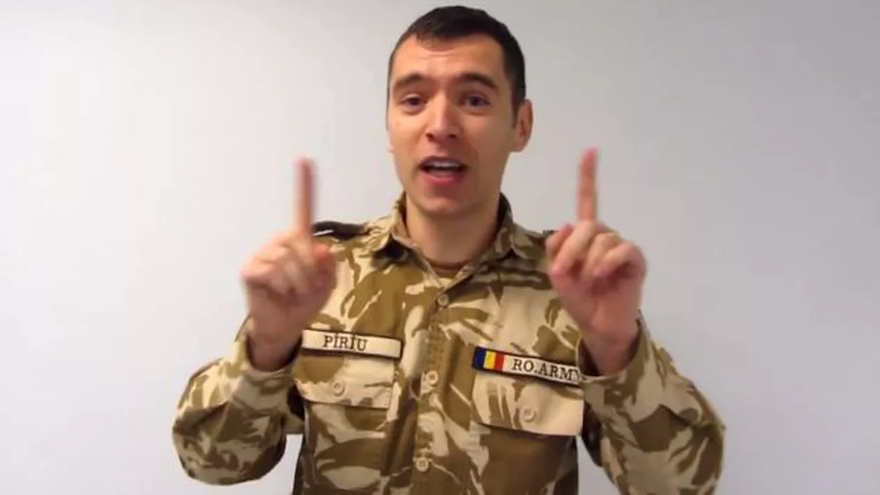 Dragobete la MApN: "Rechinii Albi" au transmis din Afganistan... "Cele două cuvinte" (VIDEO)