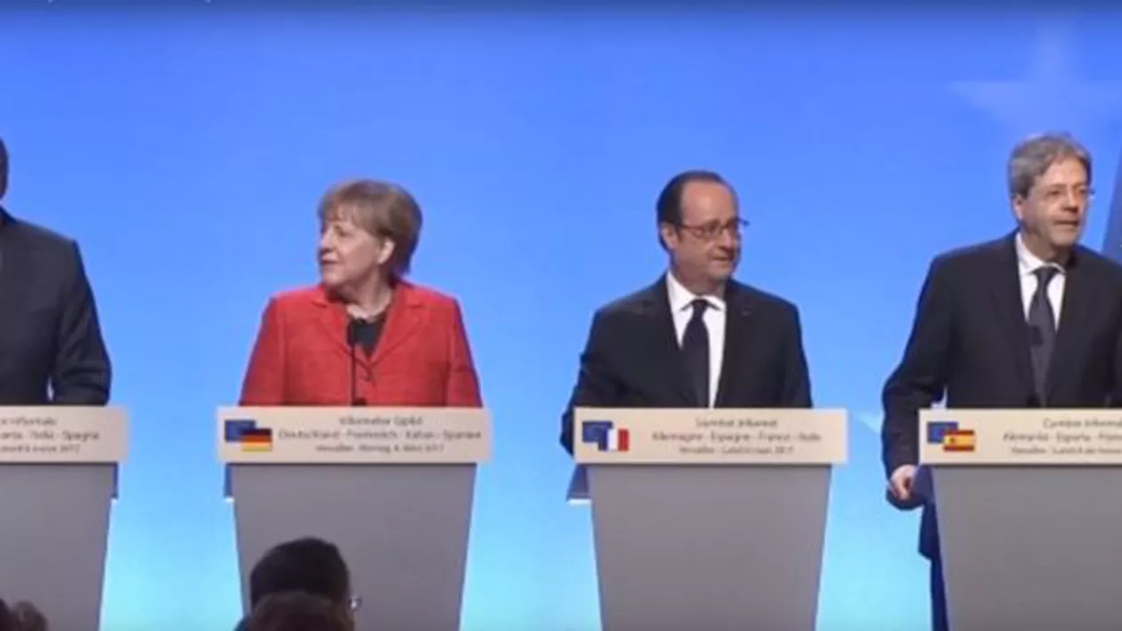 Germania, Franța, Spania și Italia au decis să impună o Uniune Europeană cu mai multe viteze (VIDEO)