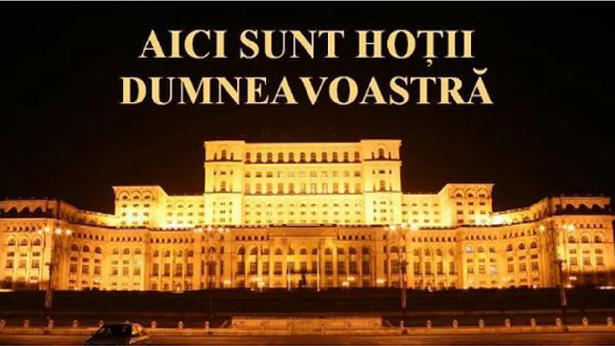 ”Stop Joc. În Democrație, Corupții Stau La Pușcărie!” Protest în fața Parlamentului, anunțat pentru duminică seară