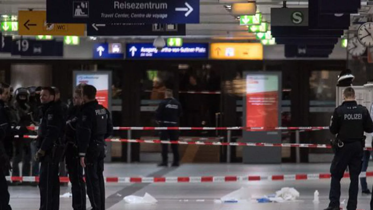 Groază la Dusseldorf, Germania. Călătorii, atacați cu TOPORUL în Gara Centrală (FOTO și VIDEO)