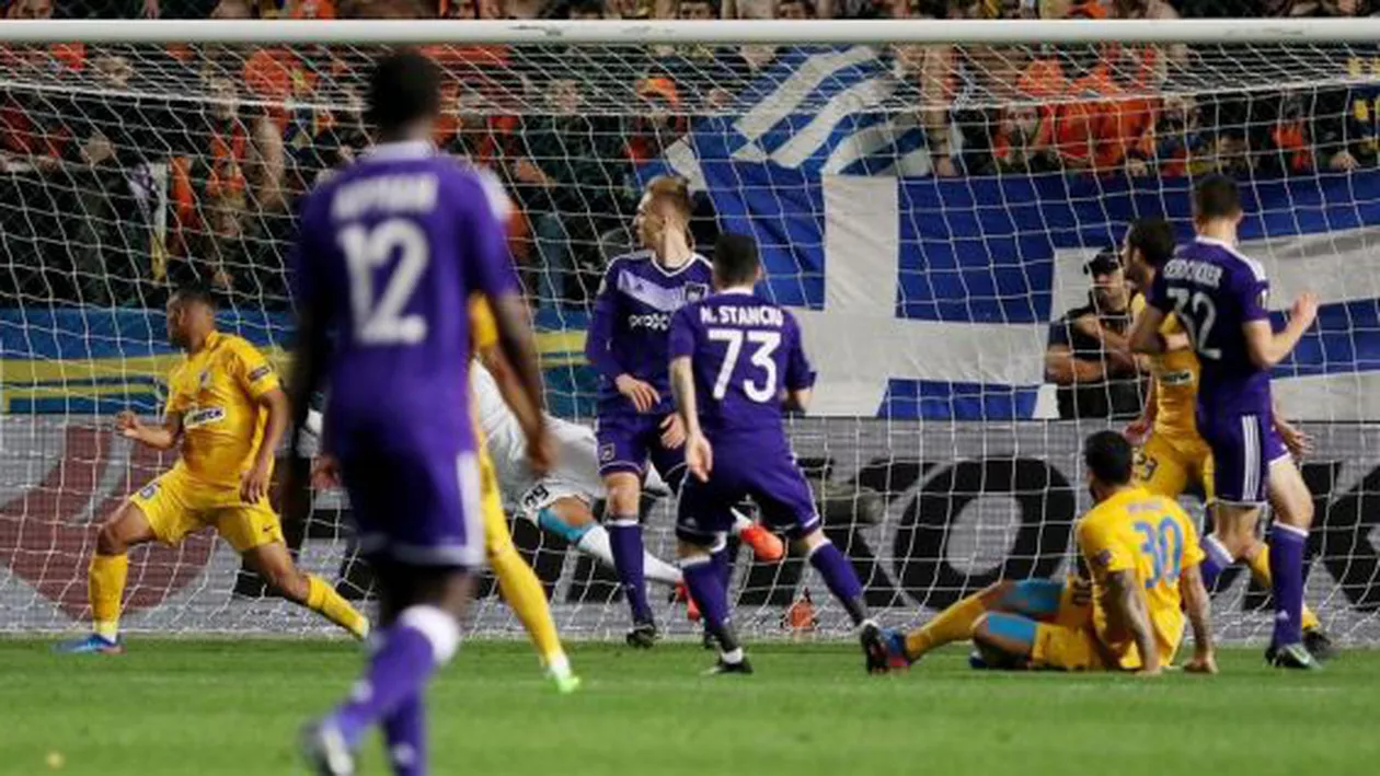 GOL FABULOS marcat de Nicolae Stanciu din pasa lui Chipciu! Anderlecht se impune cu 1-0 pe terenul lui Apoel (VIDEO)